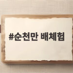 순천만 배체험
